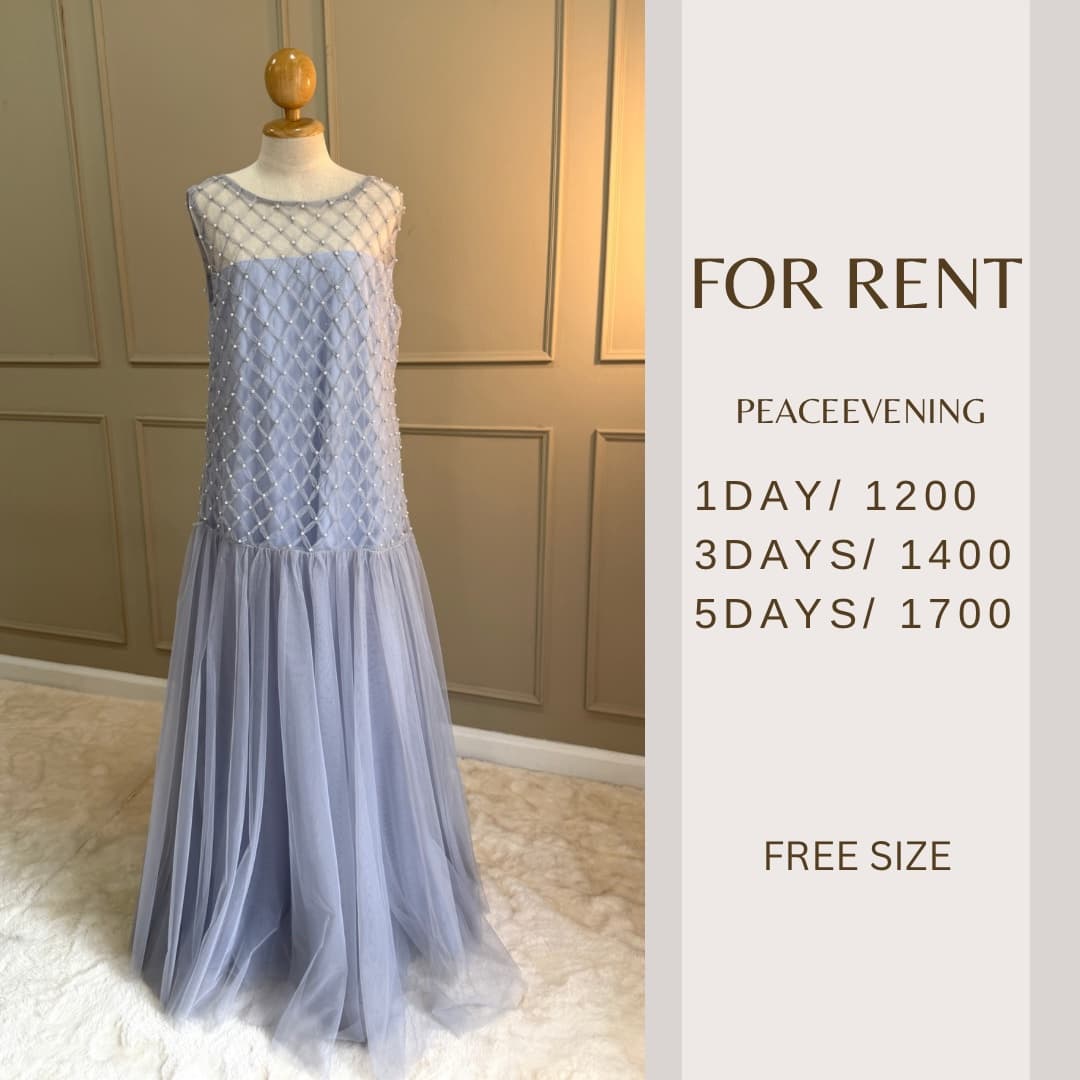 Peace.Eveninggown - Chrysanthemum dress