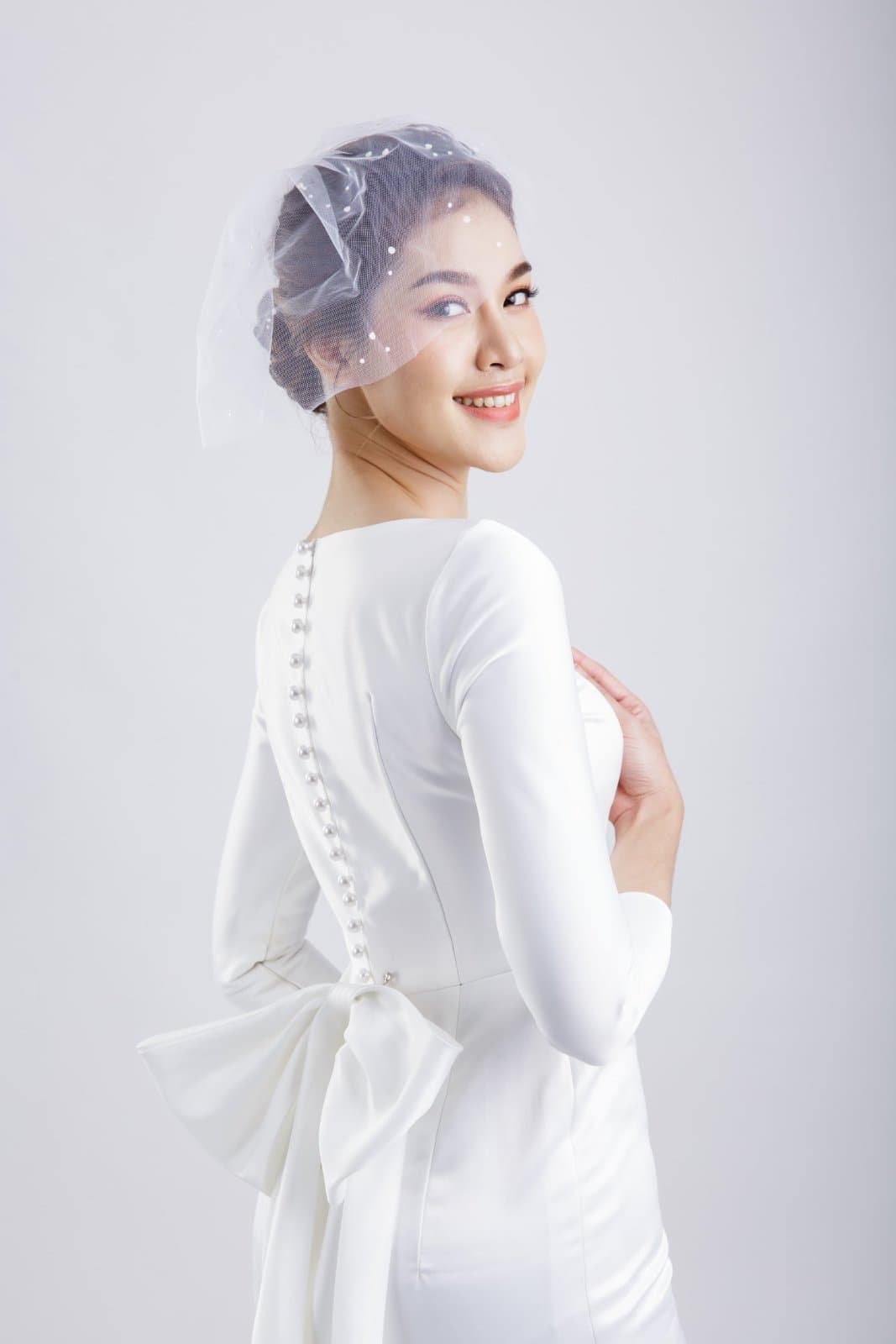 ชุดเจ้าสาว M0010 (สั้น)