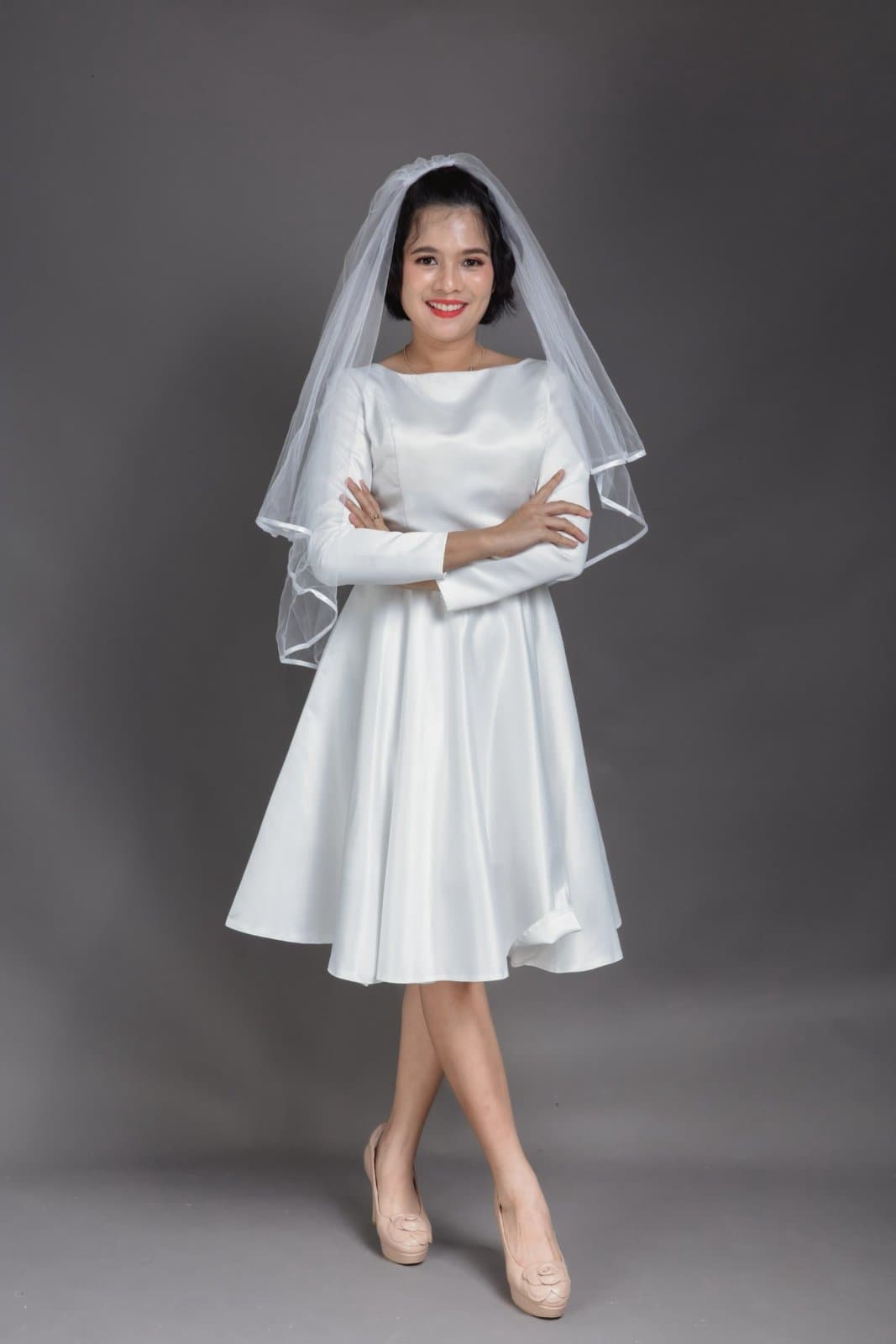 ชุดเจ้าสาว M0012 (สั้น)