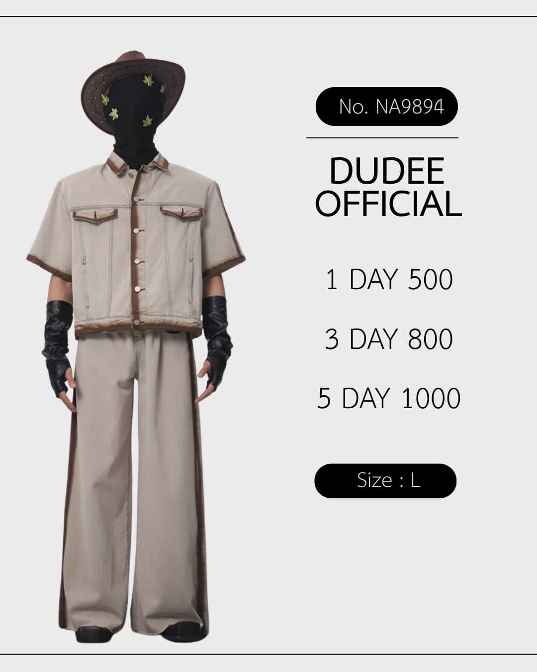 (NA9894) เสื้อ+กางเกง