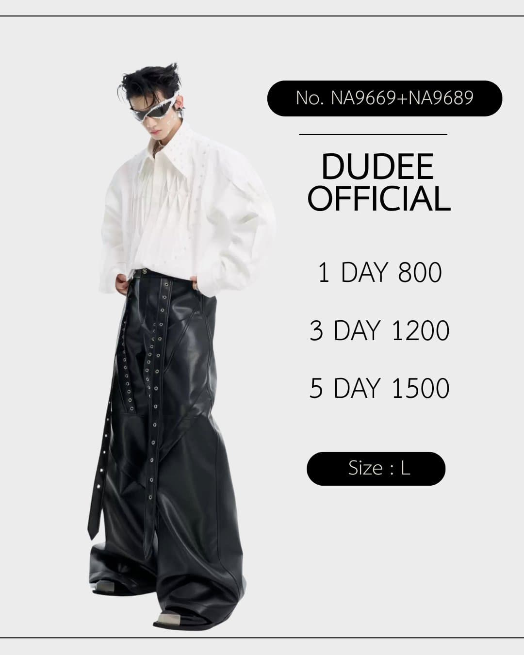 (์NA9669+NA9689) เสื้อ+กางเกง