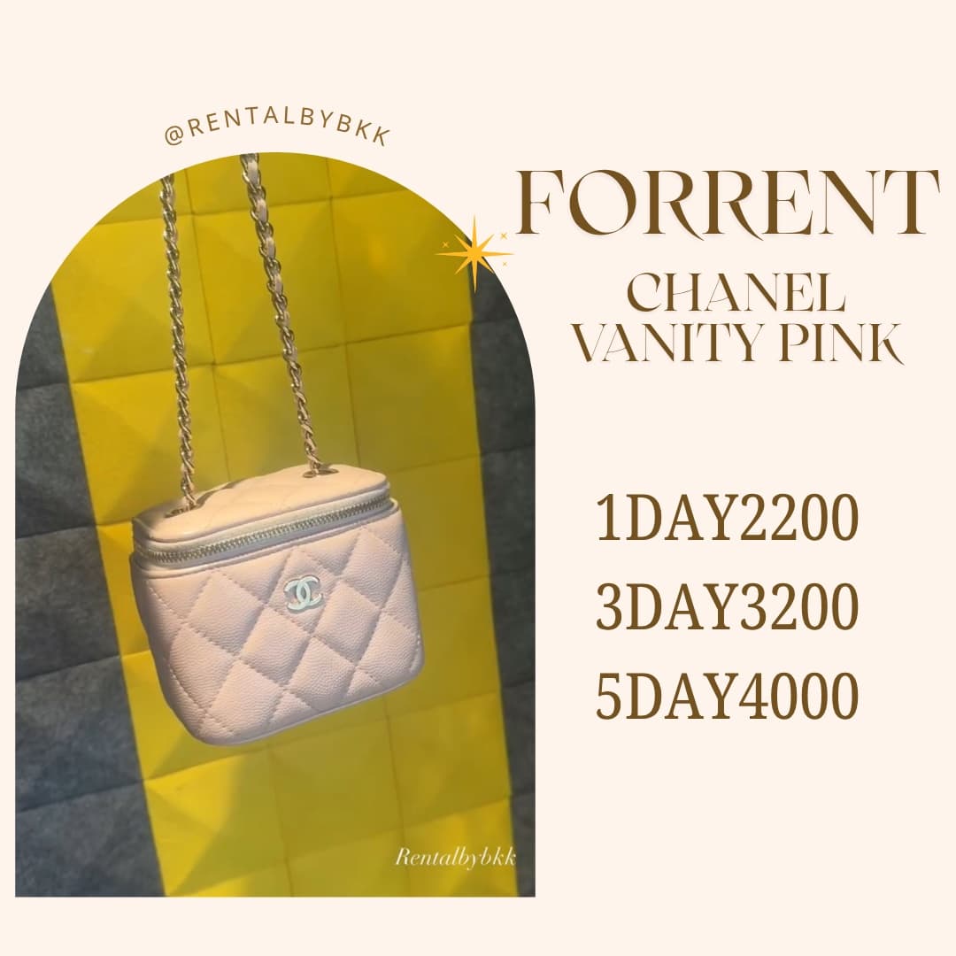chanel vanity mini pink