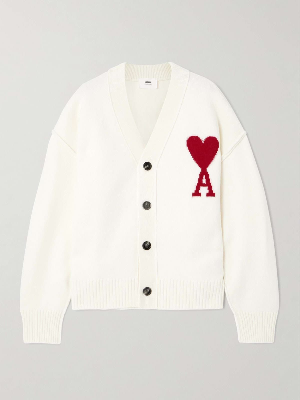 Ami cardigan white
