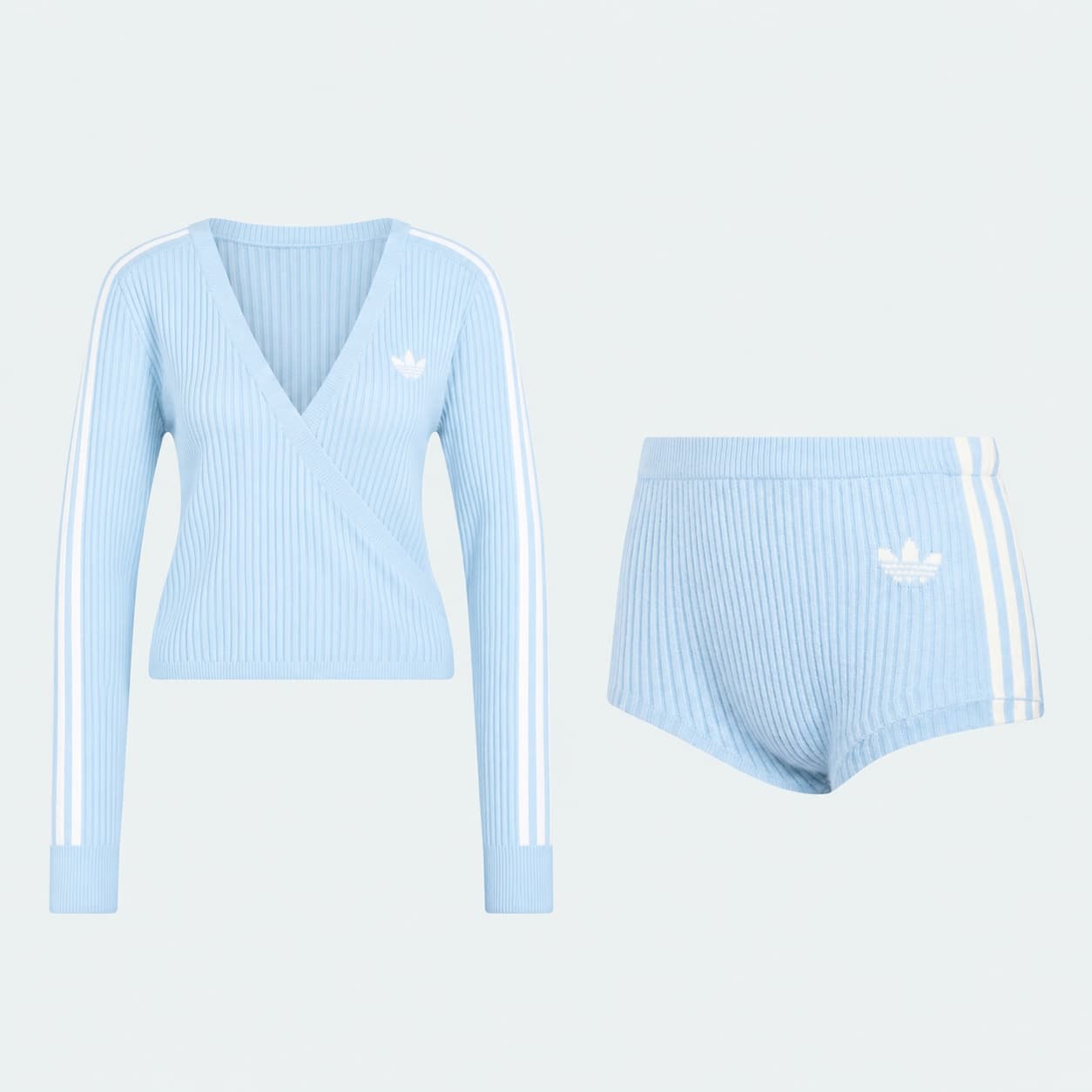 Adidas jennie set light blue
