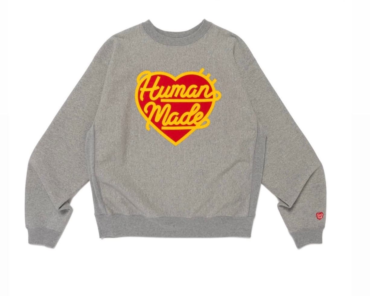 Human made grey sweater