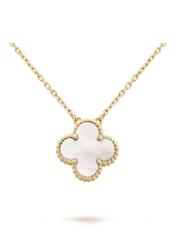 Vancleef necklace mother of pearl