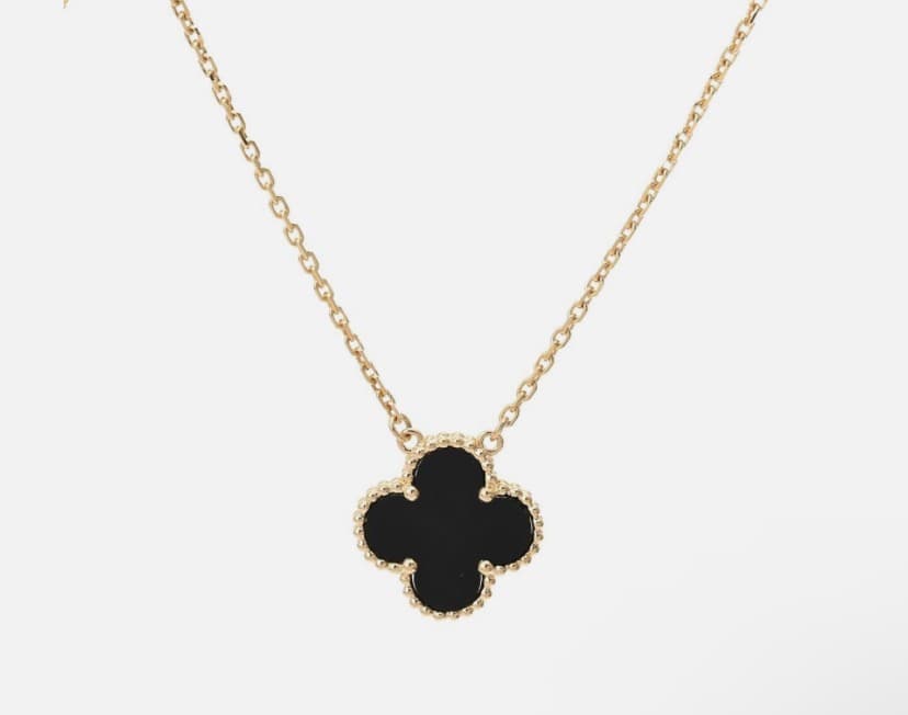 Vancleef necklace mother of black