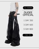 (NA9980) เฉพาะกางเกง CulturE Heavy Industry niche deconstructed leather pants