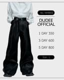 (NA9852) เฉพาะกางเกง Pleated High-waisted Versatile Straight Leg Pants