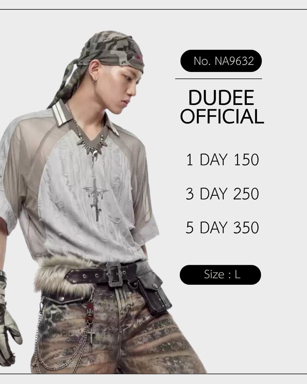 (NA9632) เฉพาะเสื้อ