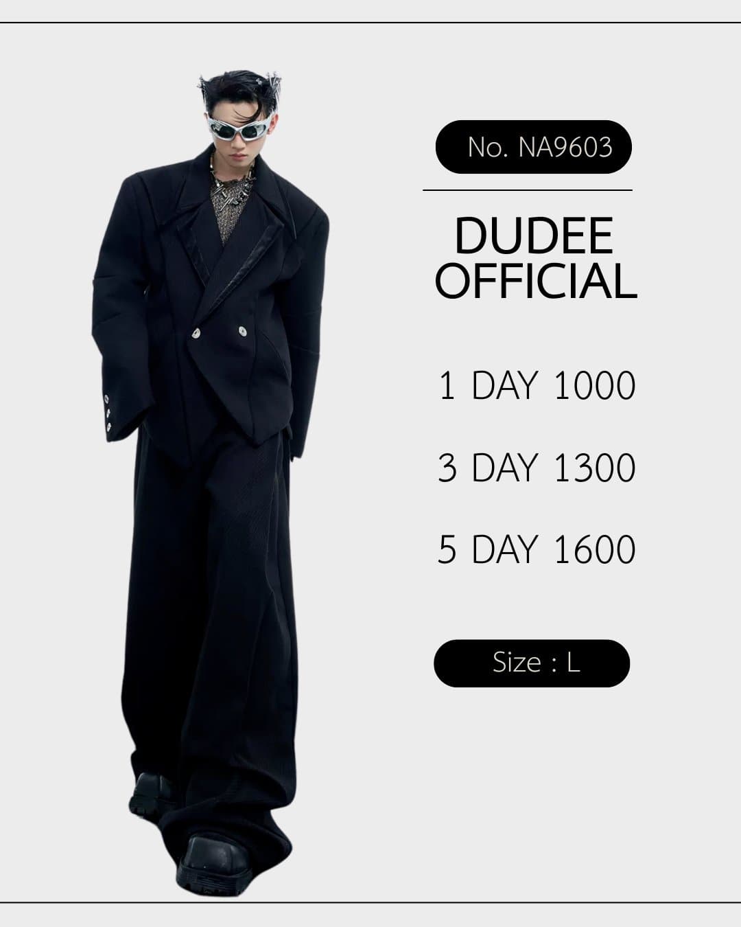 (NA9603) เสื้อสูท+กางเกง
