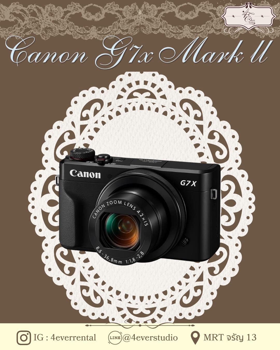 CANON G7X MARK ll