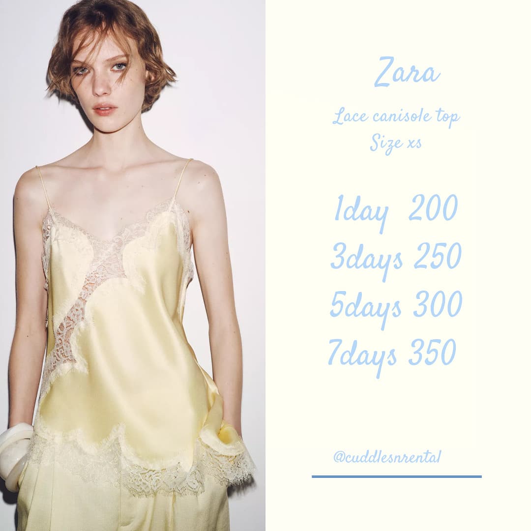 zara yellow top
