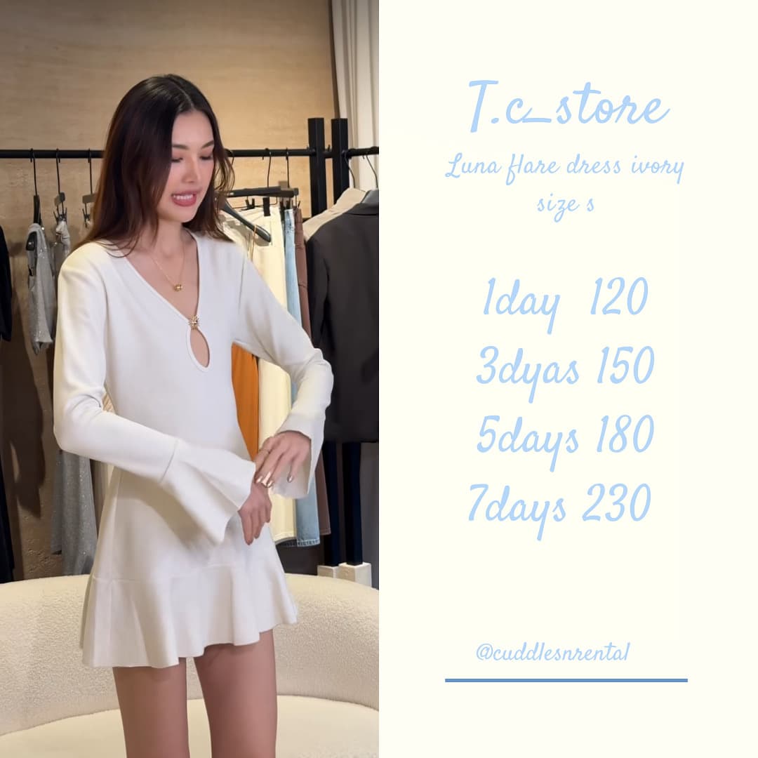 Luna flare dress