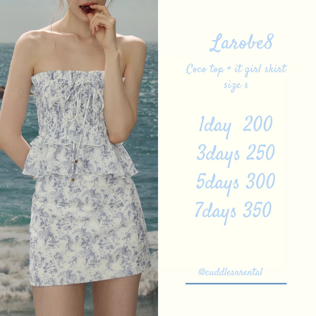 larobe8 cocotop+skirt