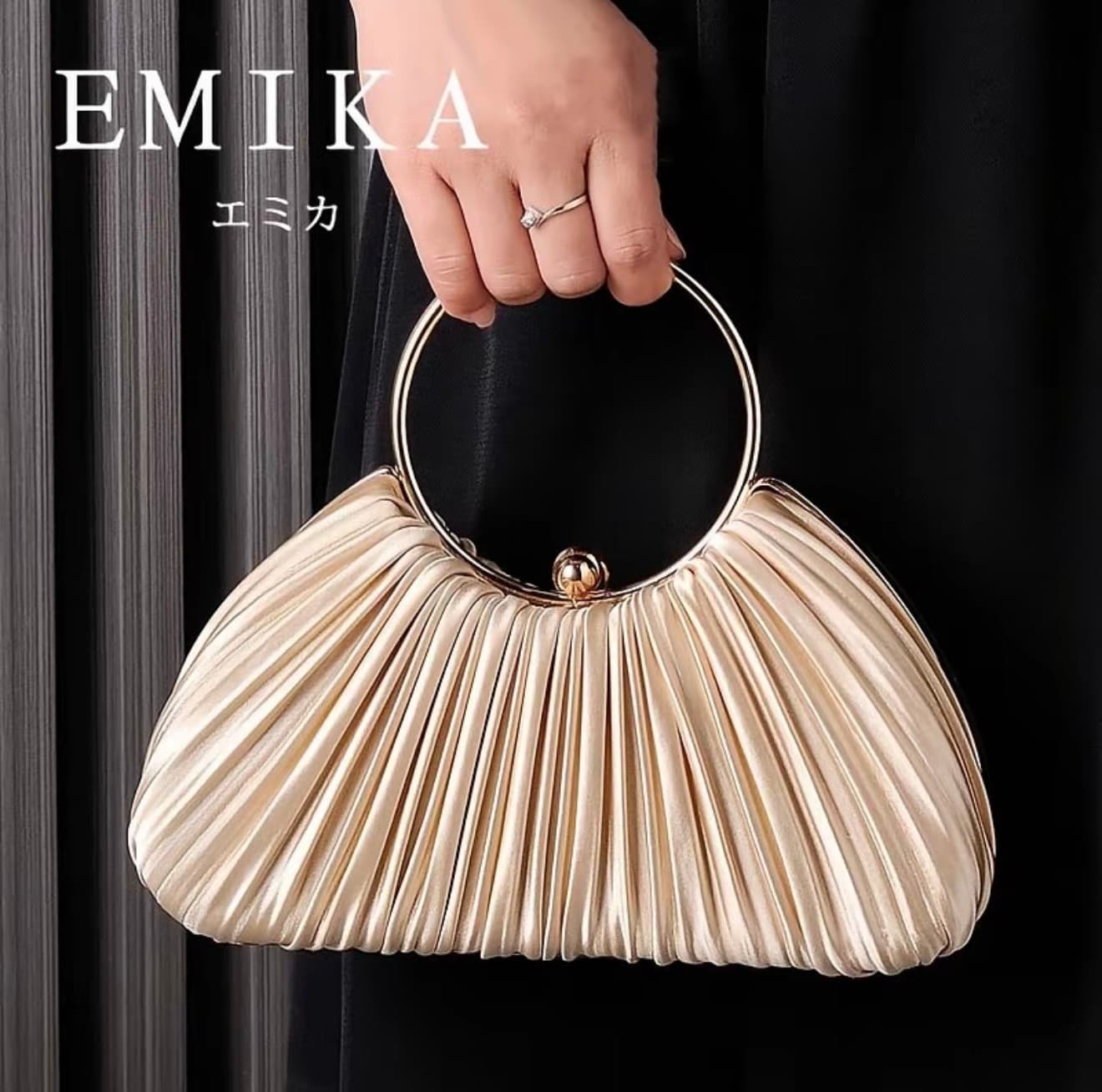EMIKA กระเป๋าคลัทช์ กระเป๋าถือออกงานกระเป๋าclutch กระเป๋าใส่กับชุดไทย ชุดราตรี