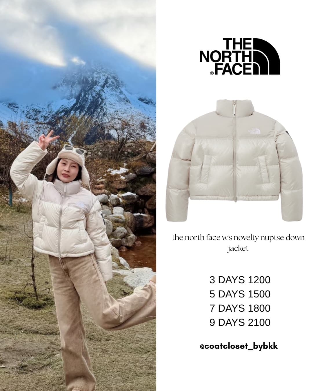 the north face w's novelty nuptse down jacket