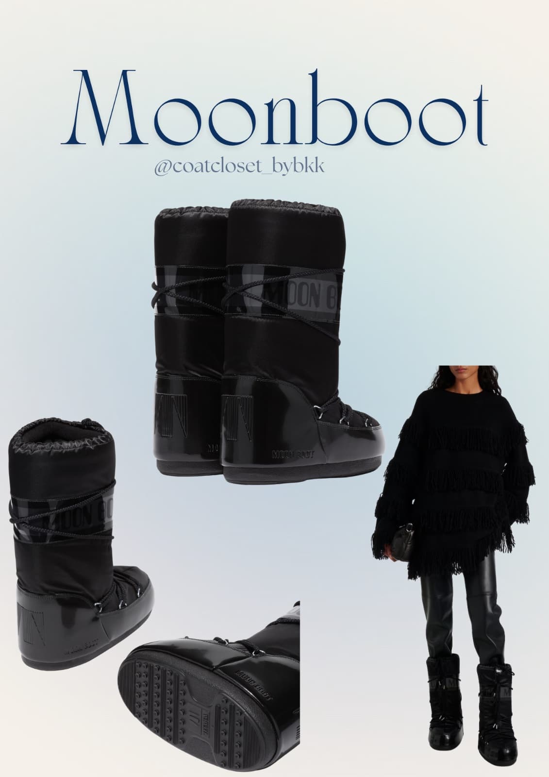 Moonboot black