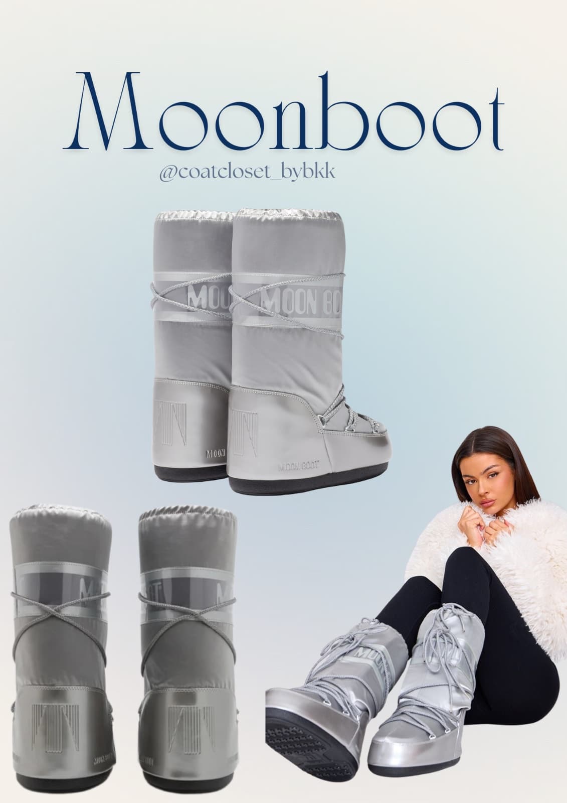 Moonboot silver