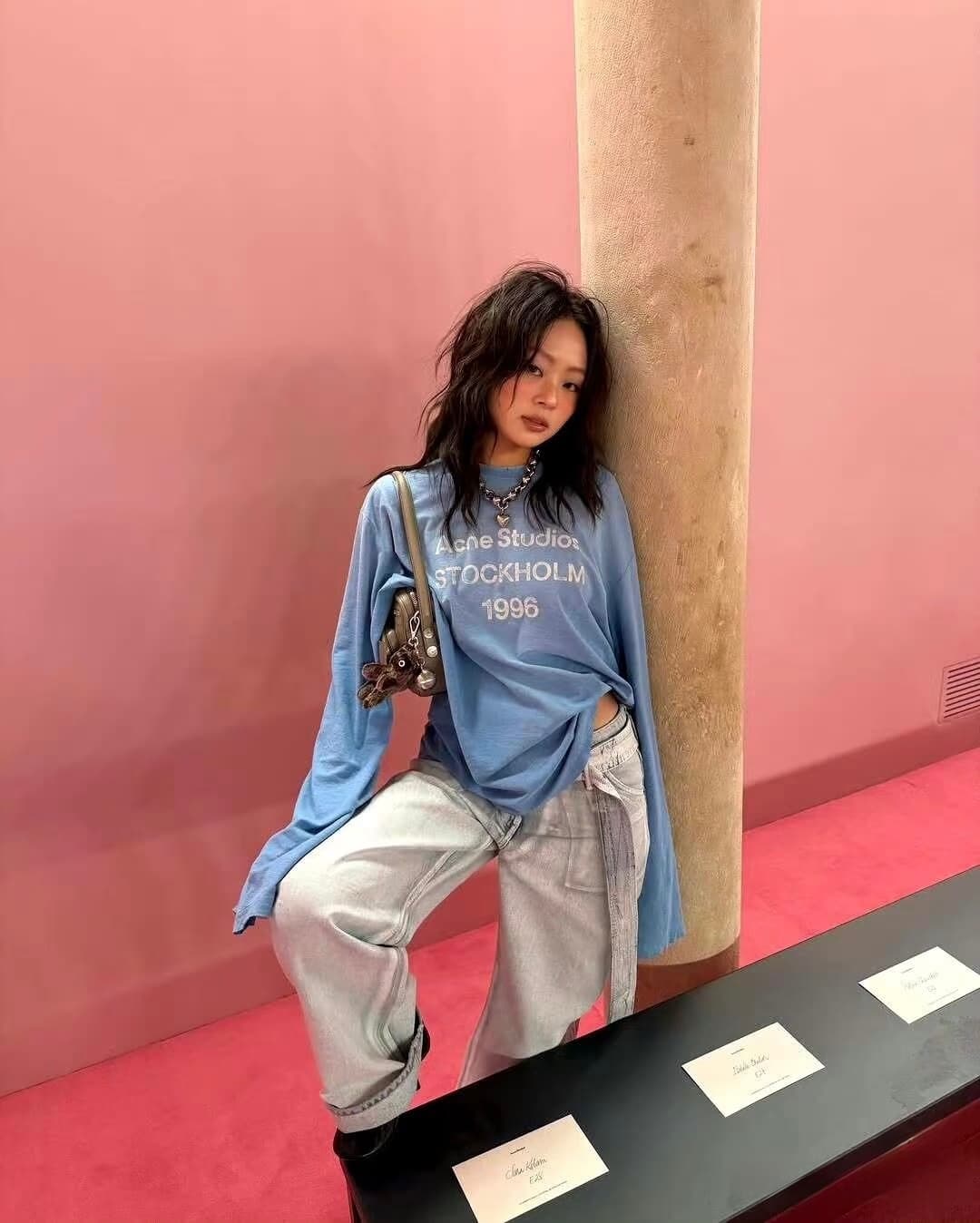 Acne Studios Sprayed 1996 Logo T-shirt