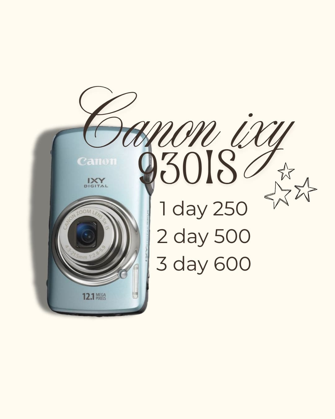 canon ixy 930is
