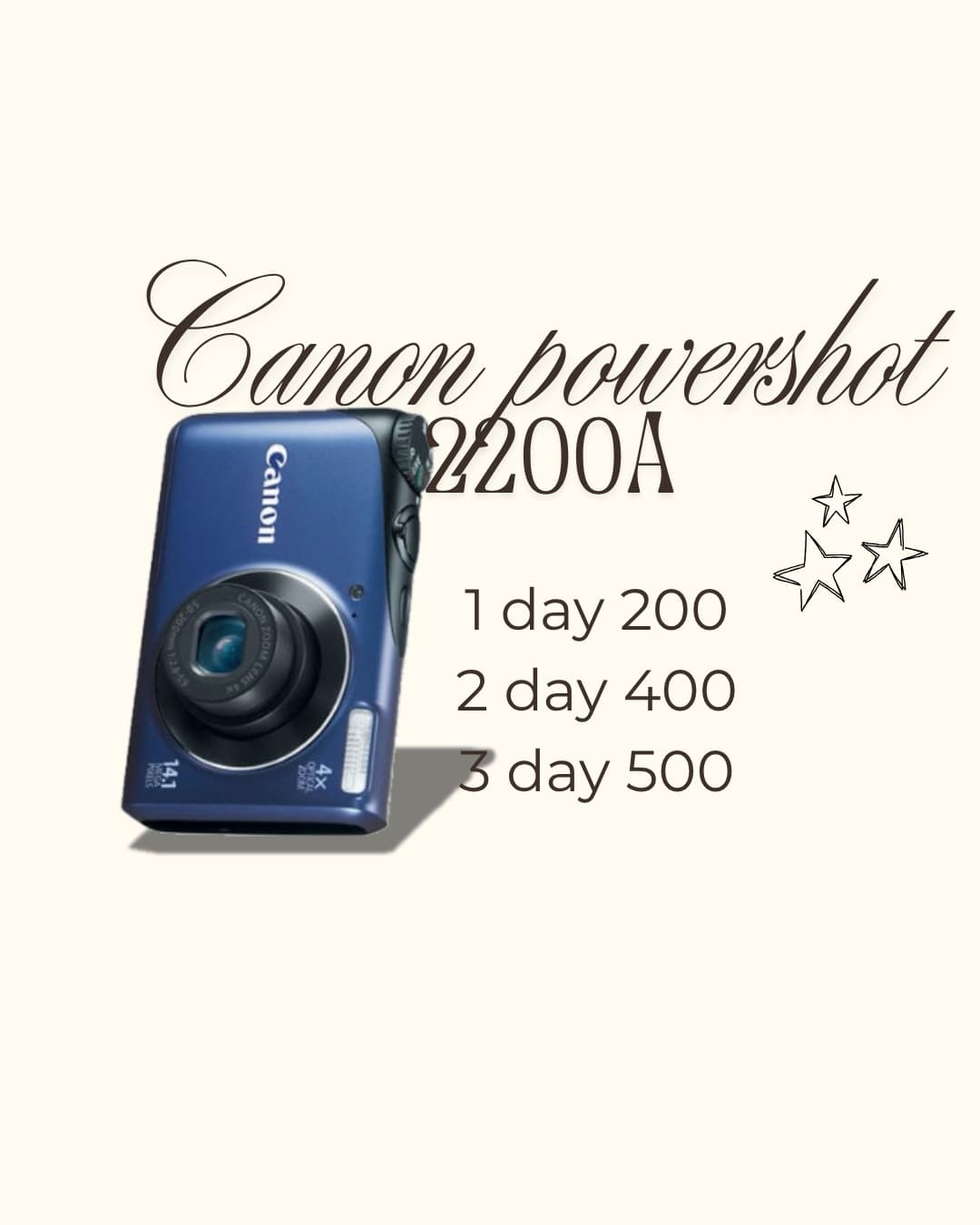 canon powershot 2200a
