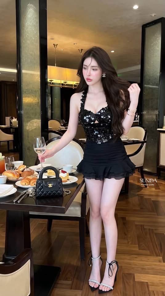 เซ็ตปักเลื่อมดำ