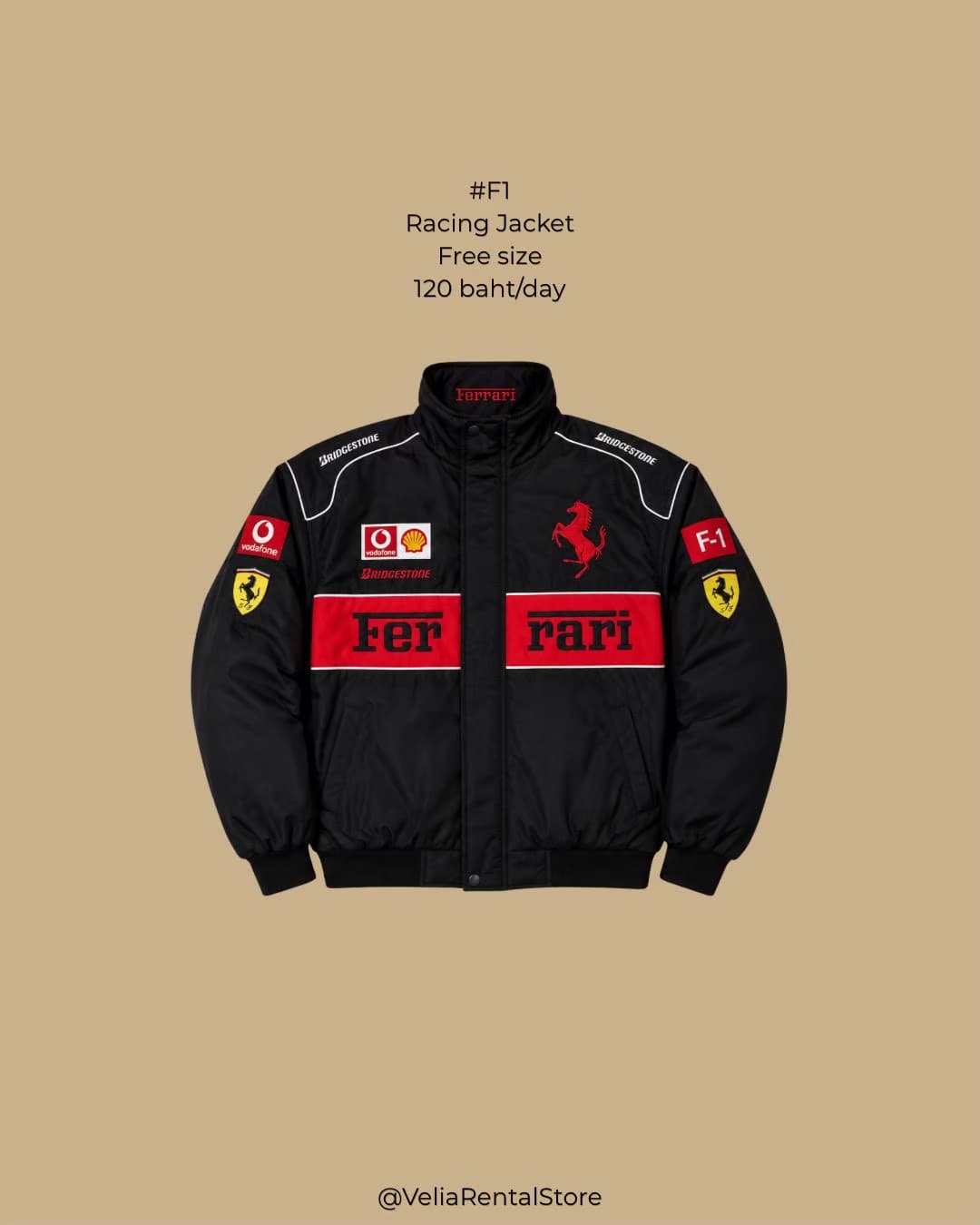 Jacket ferrari