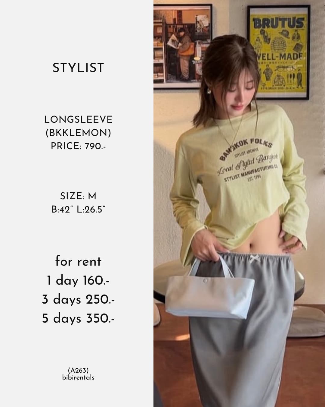 LONGSLEEVE (BKKLEMON)