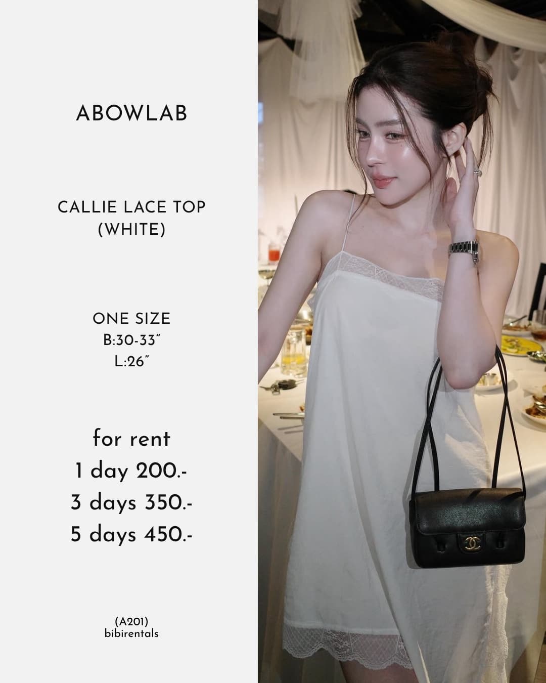 CALLIE LACE TOP (WHITE)