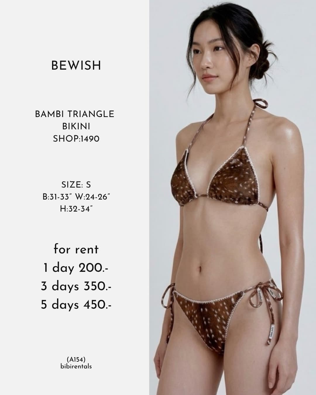 BAMBI TRIANGLE BIKINI