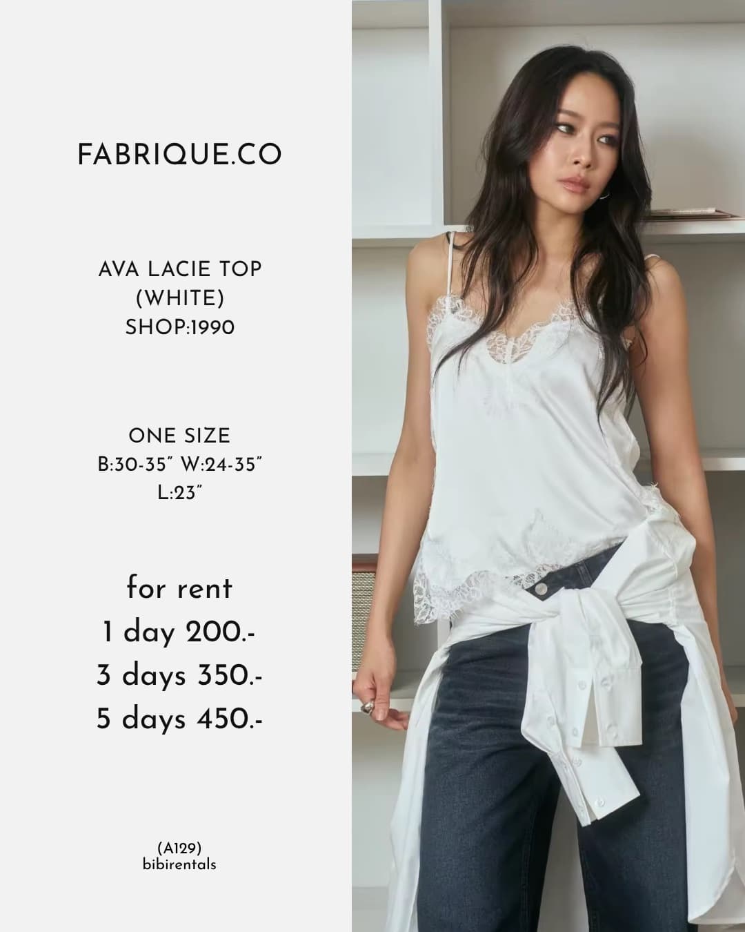 AVA LACIE TOP (WHITE)