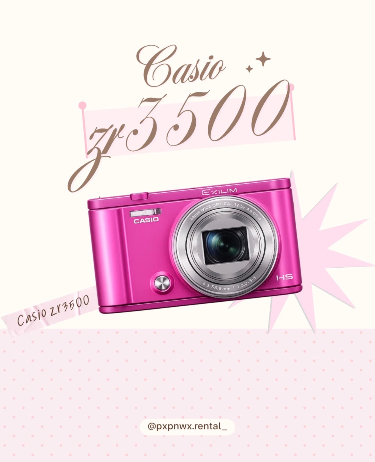 Casio zr3500