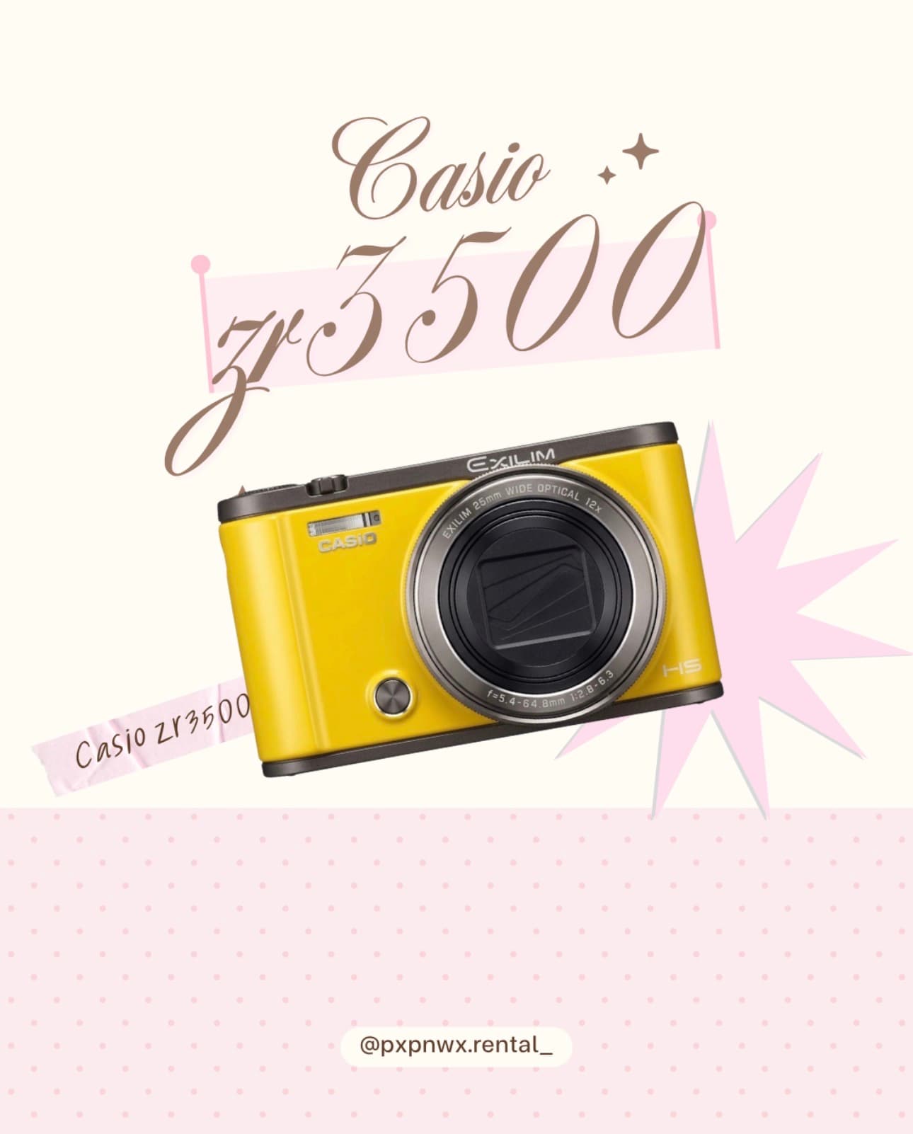 Casio zr3500