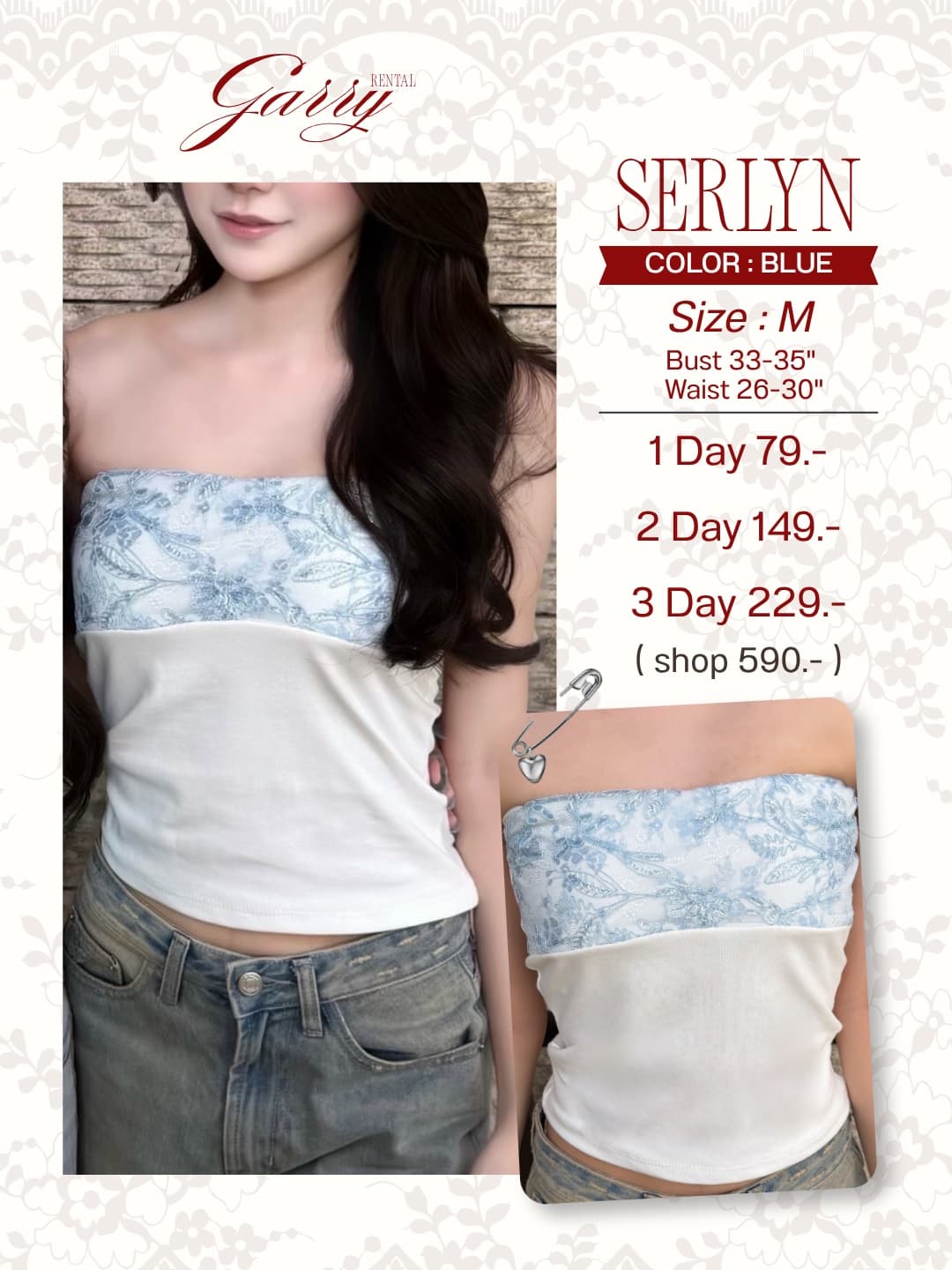 Serlyn – Stella Lace Top