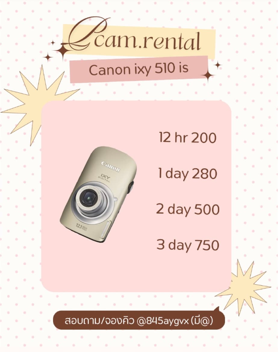 Canon ixy 510 is