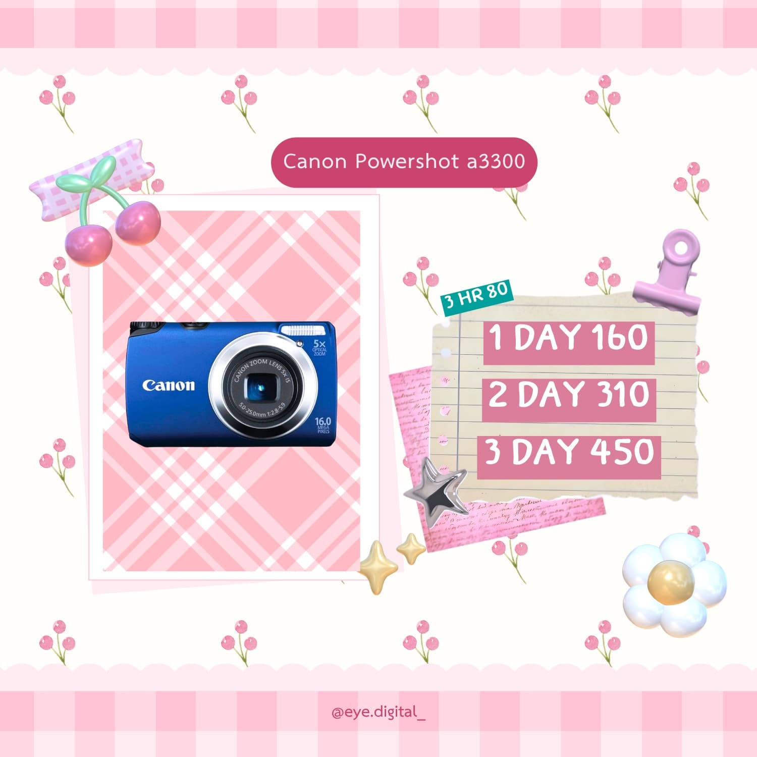 Canon Powershot a3300