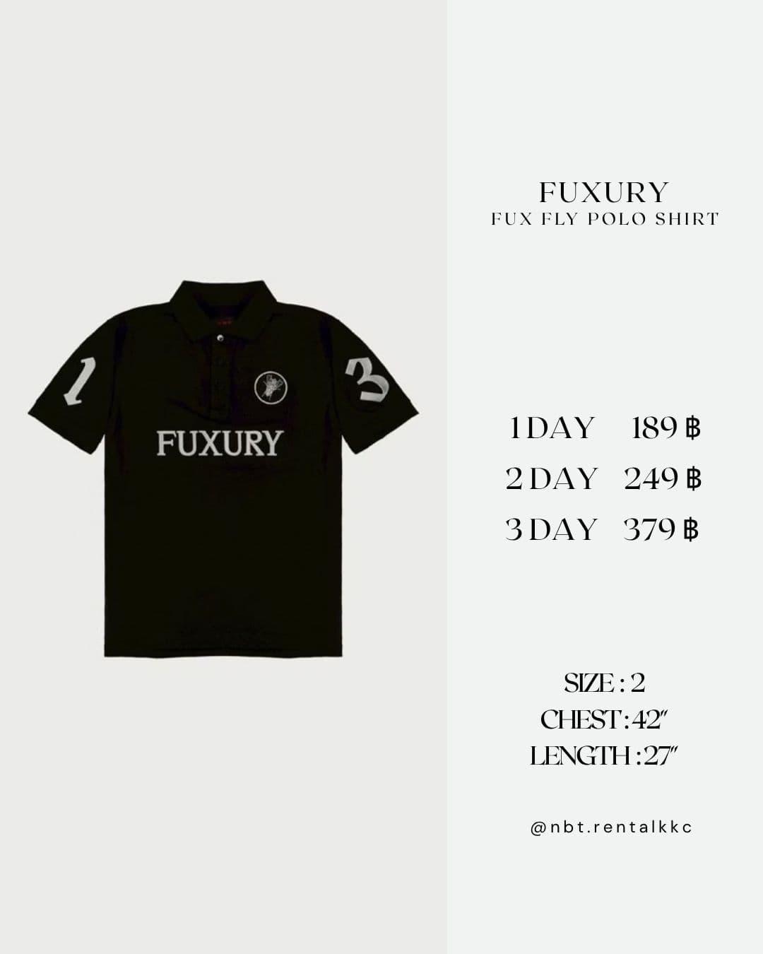 FUXURY FUX FLY POLO
