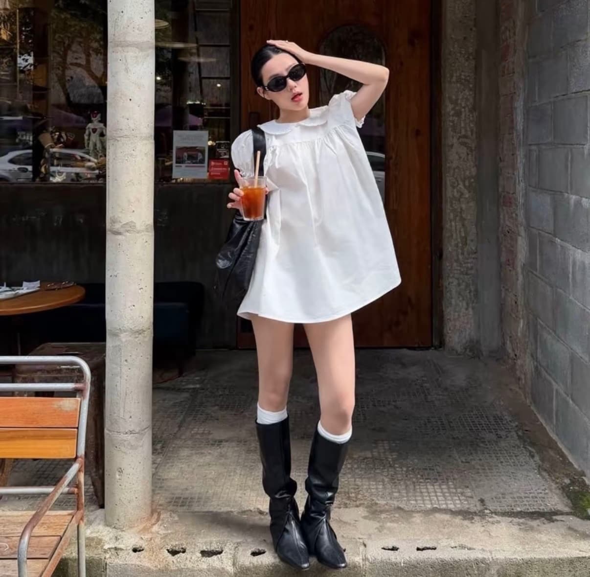 เดรสขาว