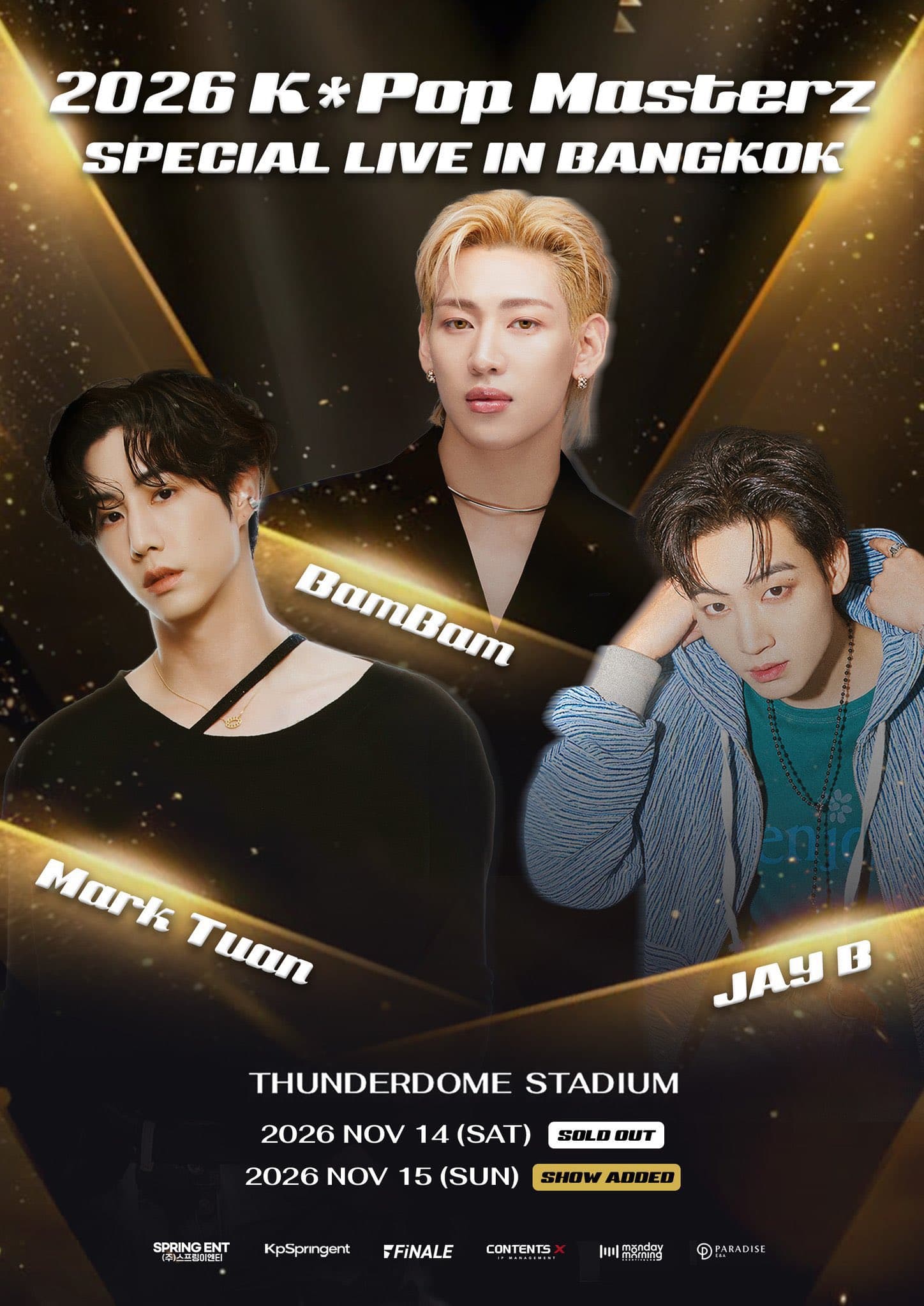 K* Pop Masterz IN BANGKOK (14,15 พ.ย เฉพาะเครื่อง)