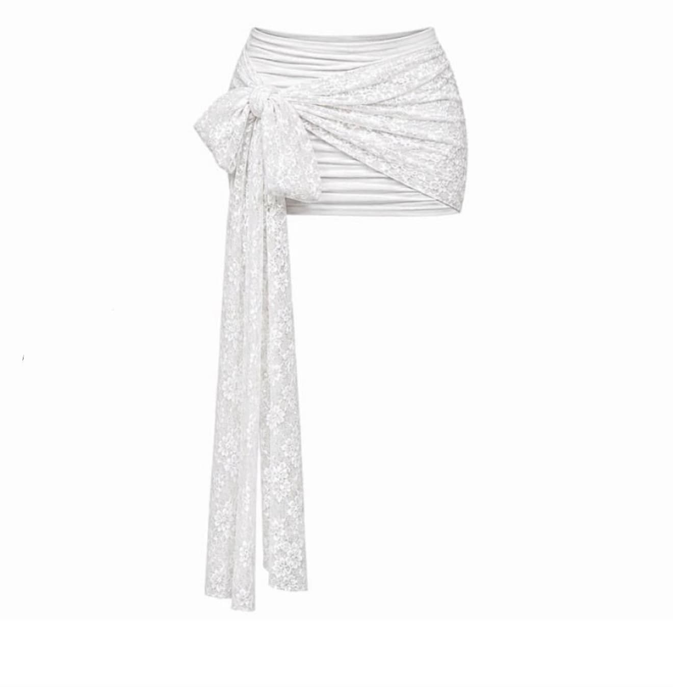 กระโปรง KATHERINE SKIRT (ขาว)
